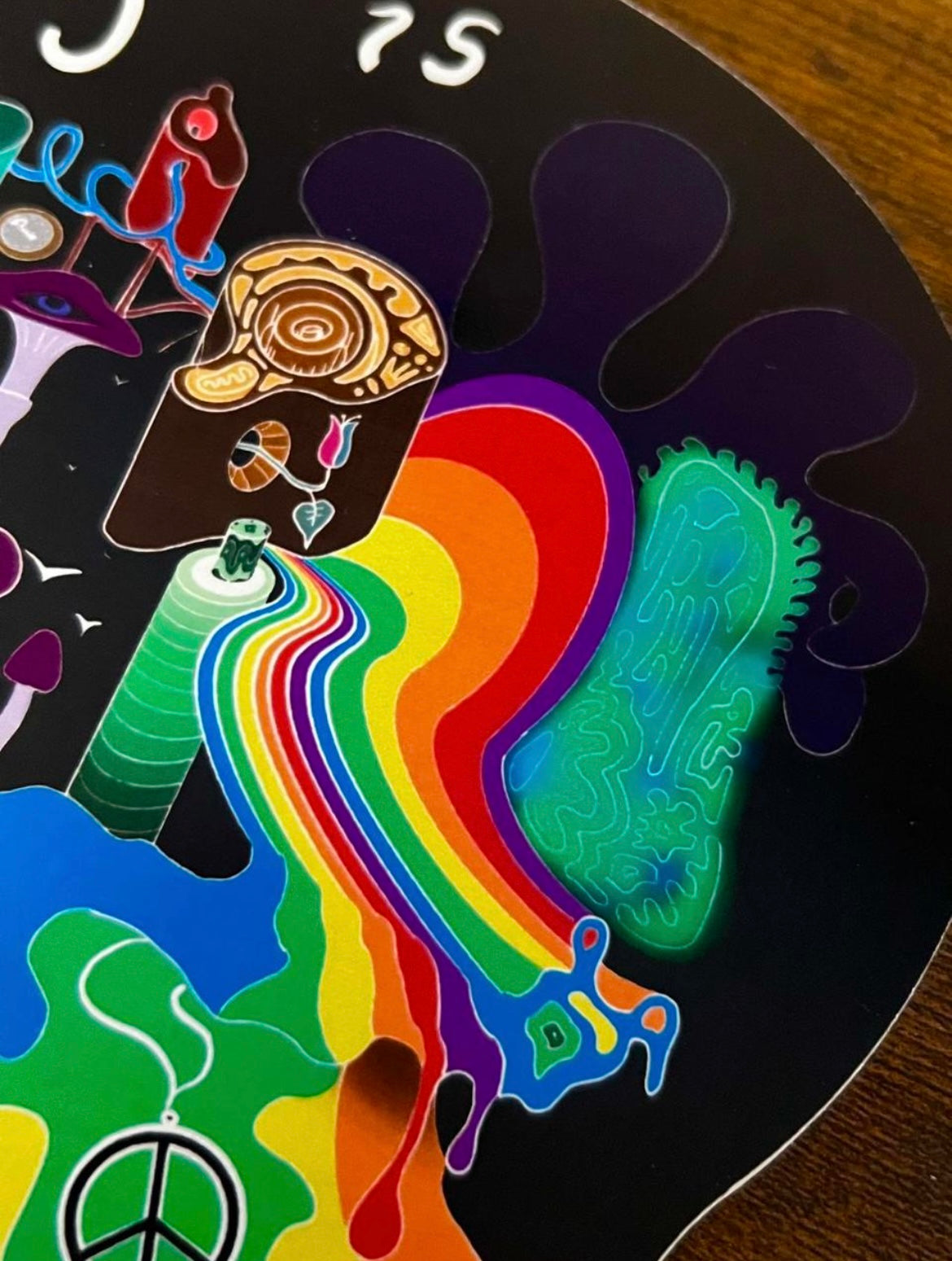 Nothing Is Real Sticker