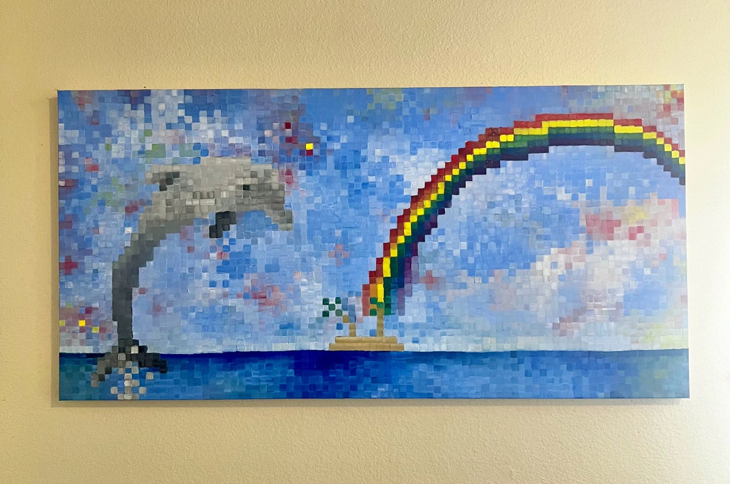 Pixel Paradise Painting