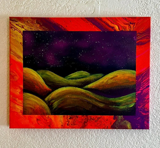 Electric Horizons Painting
