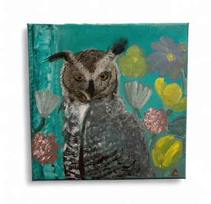 Psych-Owl-Delic! Painting