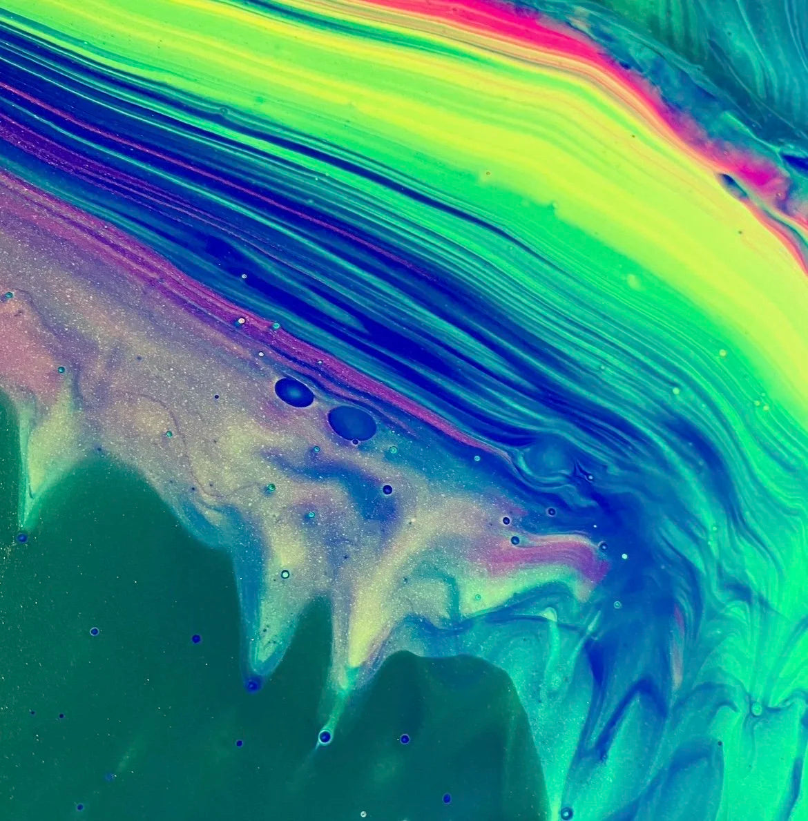 Rainbow Road Painting