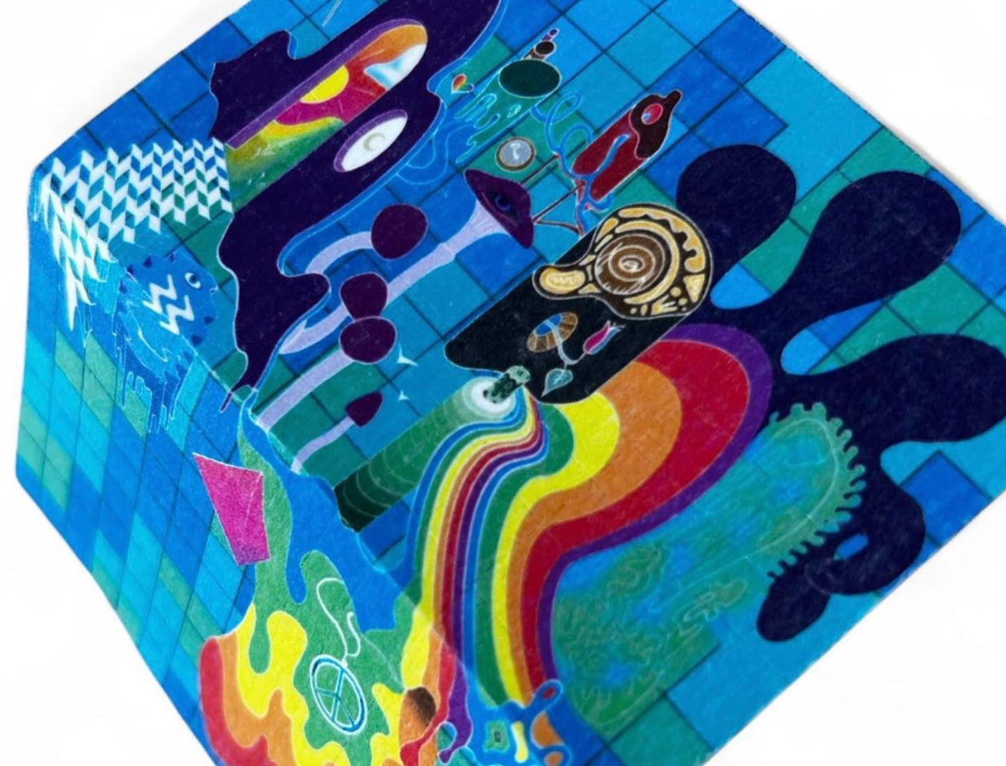 Nothing Is Real Blotter Art