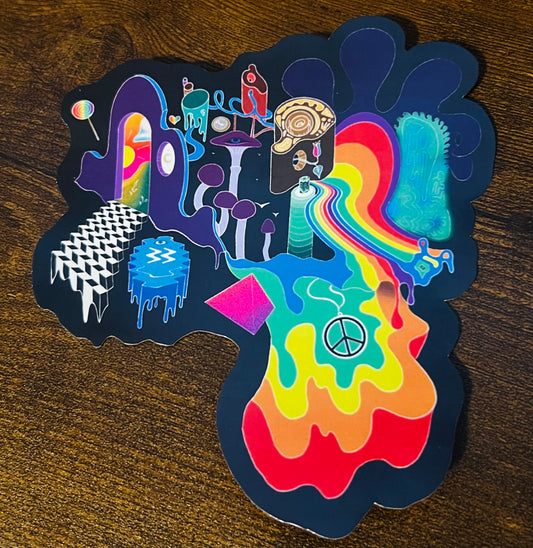 Nothing Is Real Sticker