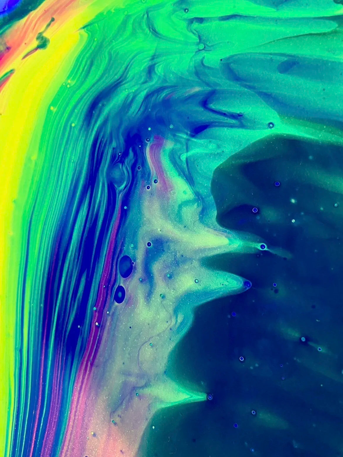Rainbow Road Painting