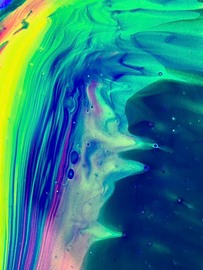 Rainbow Road Painting