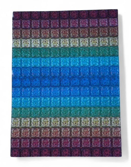 Light Spectrum Blotter Art