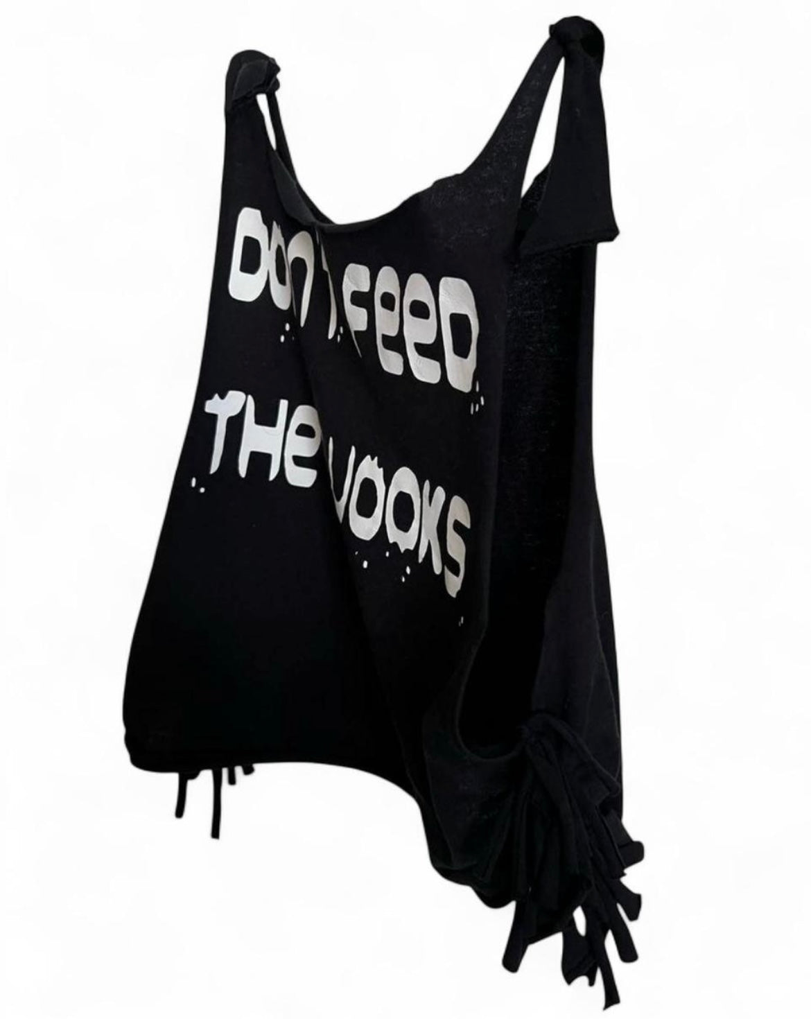 Don’t Feed The Wooks Halter Crop Top