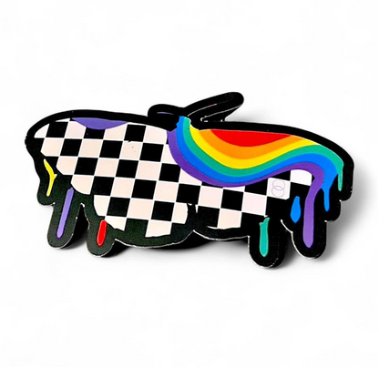 Spectrum Butterfly Sticker