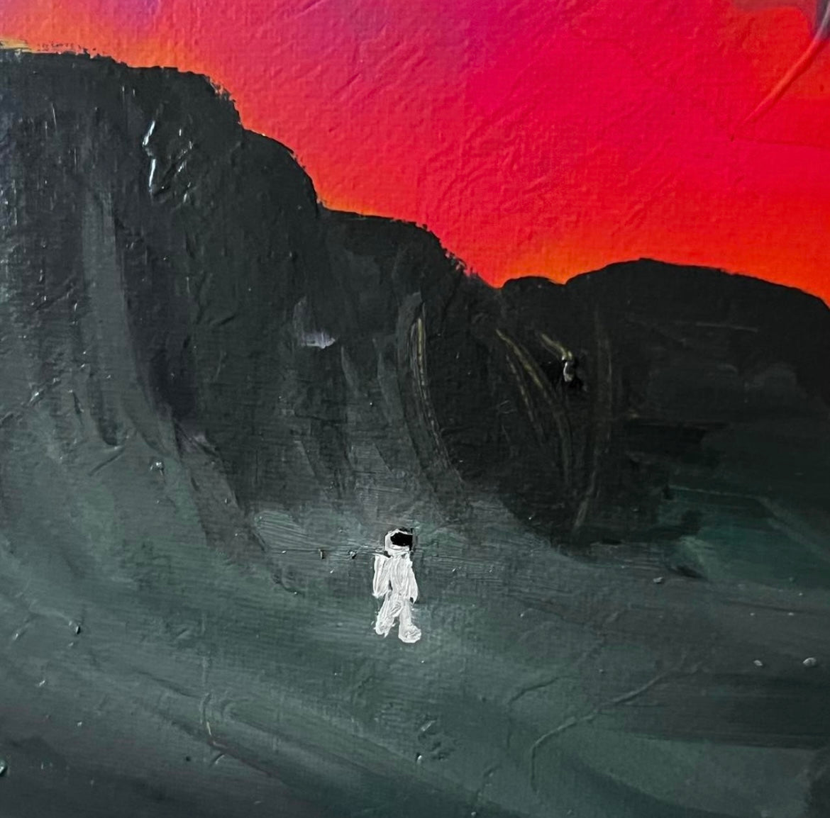 Crash Landing Painting