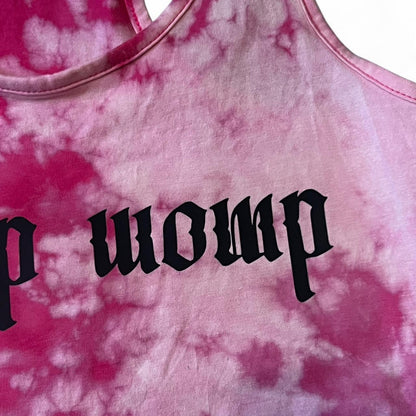 Womp Womp Pink Tie Dye Crop Top