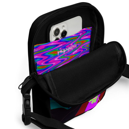 Fractal Freefall Crossbody Bag